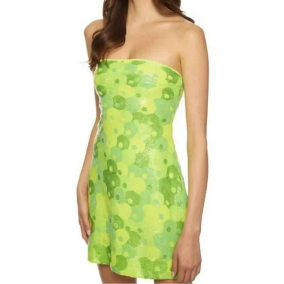 green emerald velvet dress Susana Monaco Open Back Dress S / Hunter Green main image 1